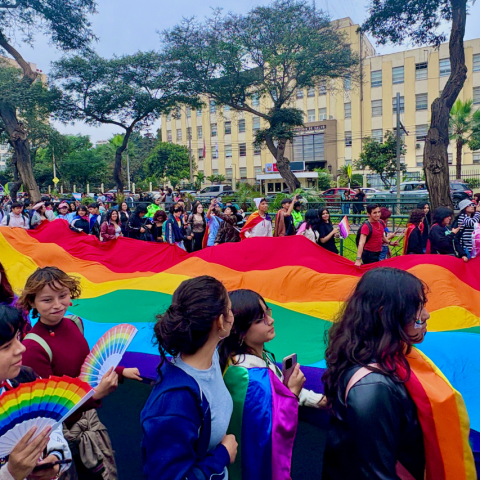 El desfile que unió voces de diferentes colores